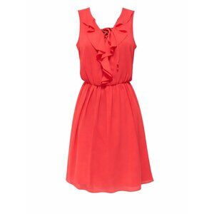 BCX- Ruffled A line Dress-S